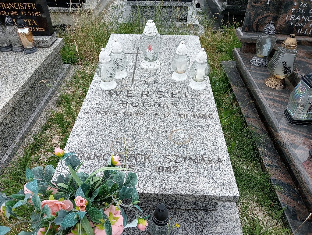Grób Bogdan Wersel